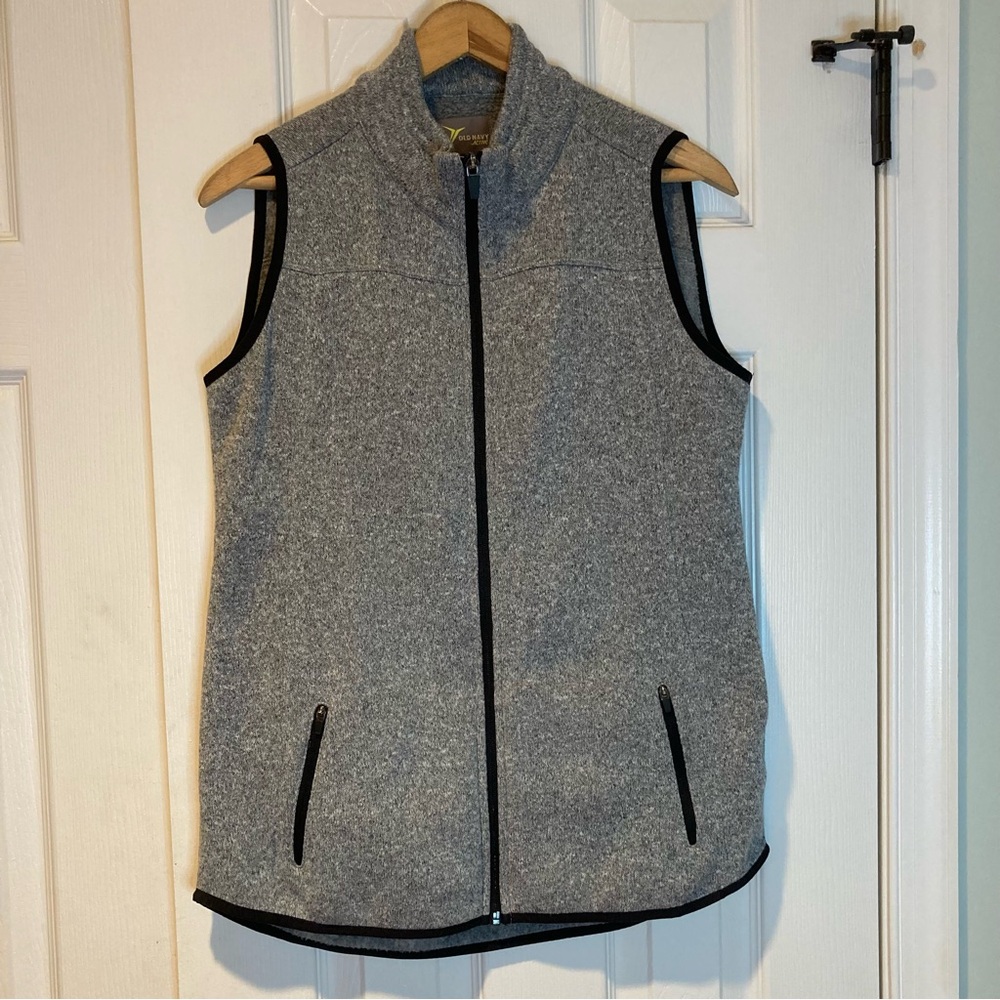 Old Navy Active Gray Vest Size S
